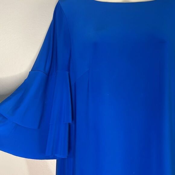 Lauren Ralph Lauren flutter bell sleeved midi dress - Picture 3 of 8